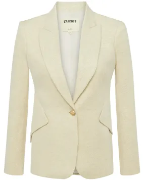 Ecru and Gold Chamberlain Blazer
