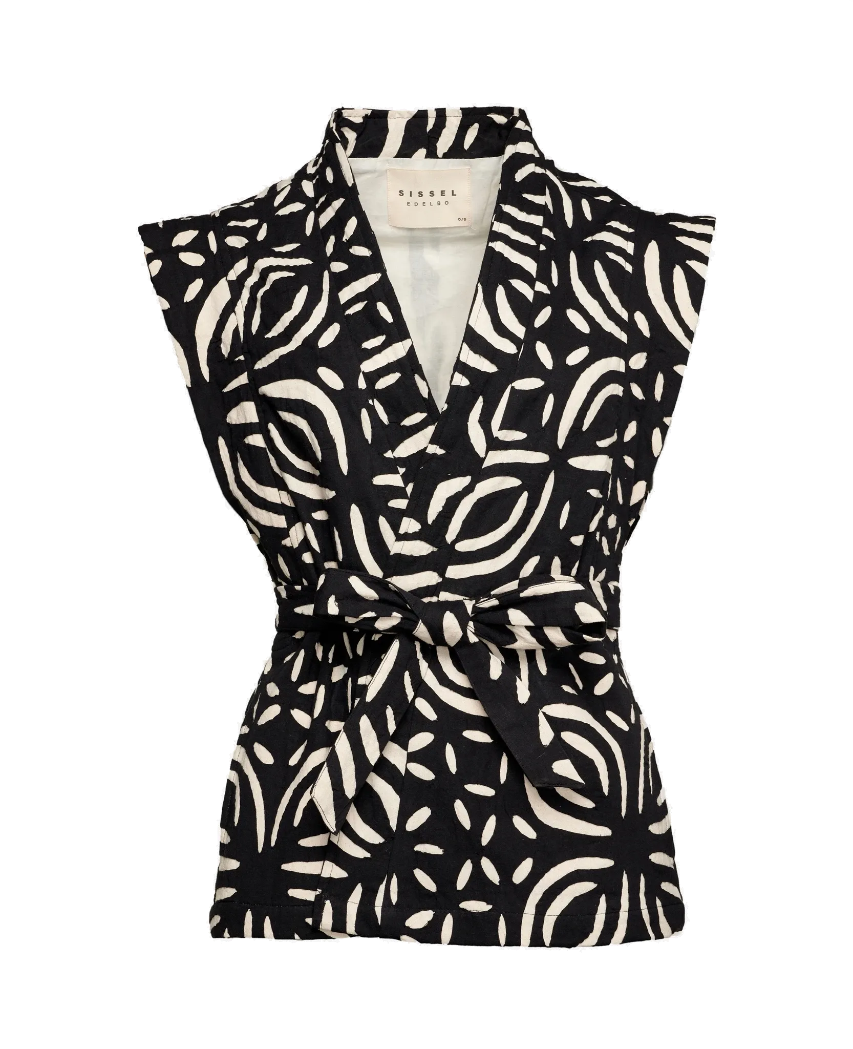 Elsa Vest - Black White