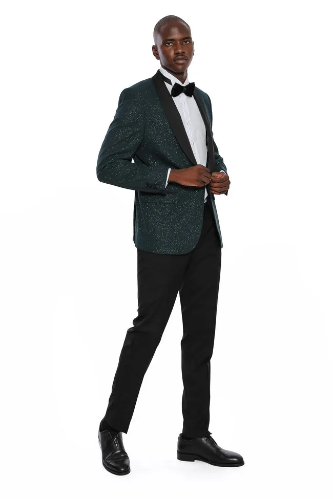 Green Sparkle Blazer